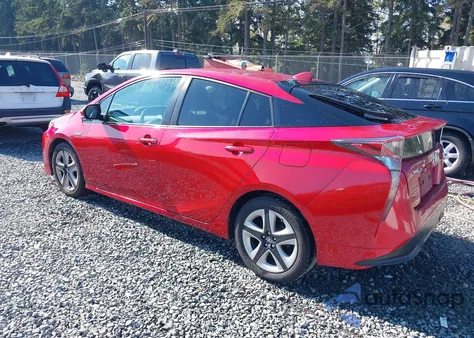 2017 Toyota Prius Three Touring z USA, uszkodzony, nr VIN JTDKARFU7H3532750